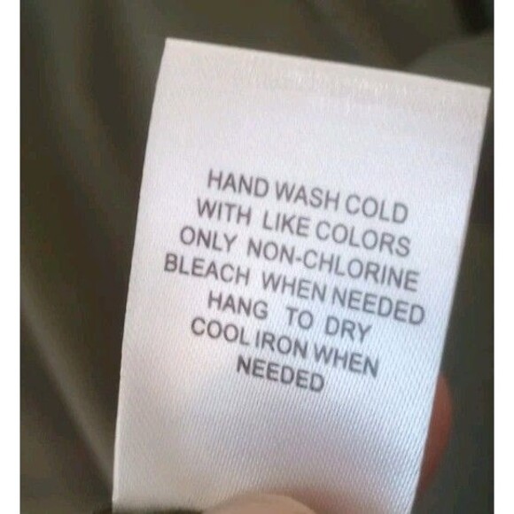 Daniel Rainn Estefany Lace Detail Split Neck Blouse Olive Green Size 3X - Picture 5 of 5